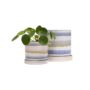 Minute Pot With Saucer – Chive – Blue-Green – 3″